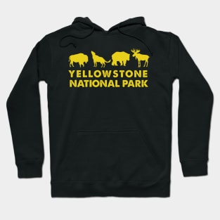 Yellowstone National Park Retro Hoodie